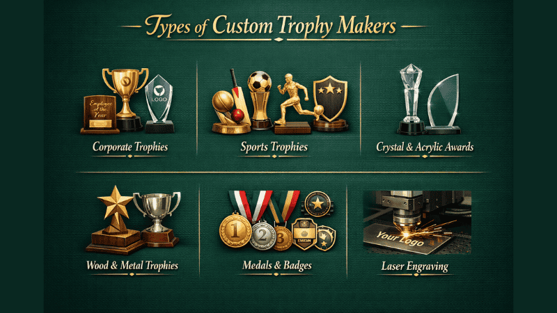 Custom Trophy Makers in Chennai