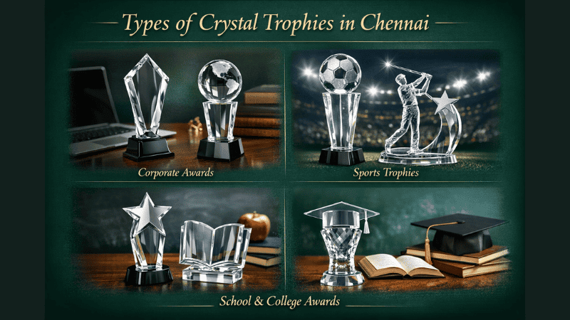crystal trophies in chennai